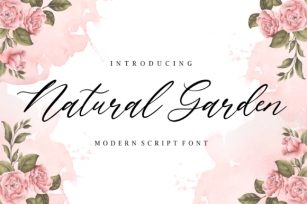 Natural Garden Font Download