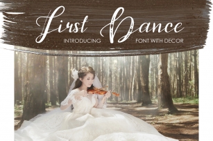 First Dance Font Download