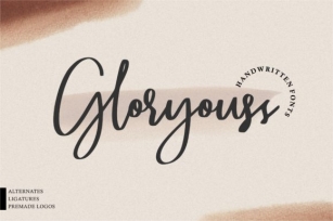 Gloryouss Font Download