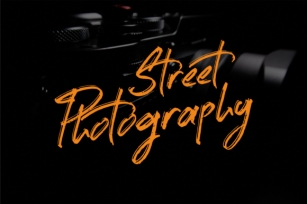 Street Photography Font Download