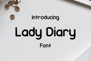 Lady Diary Font Download