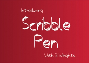 Scribbler Pen Font Download