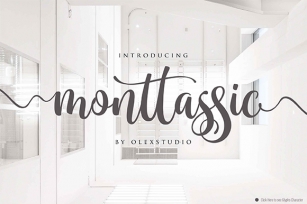 Monttassic Script Font Download