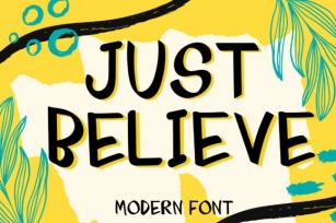 Just Believe Font Download