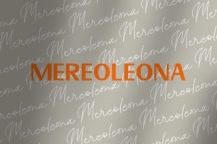 Mereoleona Duo Font Download