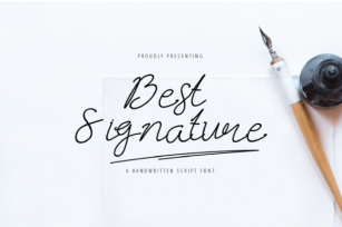 Best Signature Font Download