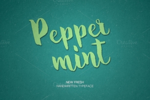 Pepper mint Font Download