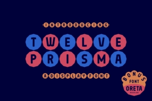 Twelve Prisma Font Download