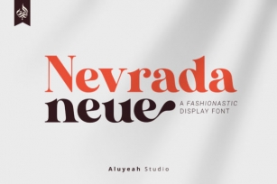 AL Nevrada Neue Font Download