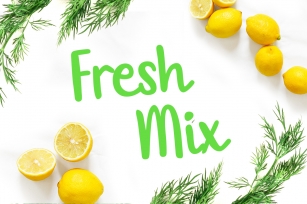 Fresh Mix Font Download