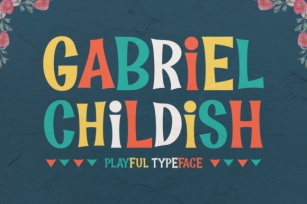 Gabriel Childish Font Download