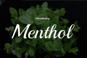 Menthol Font Download