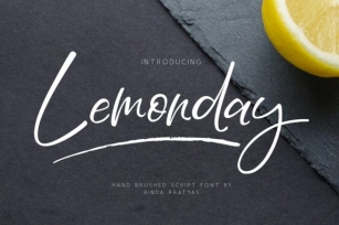 Lemonday Font Download