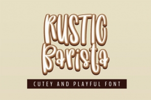 Rustic Barista Font Download