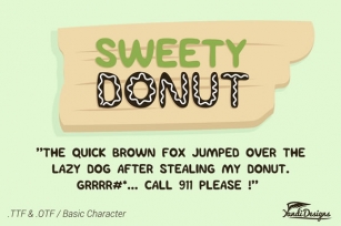 Sweety Donut Font Download
