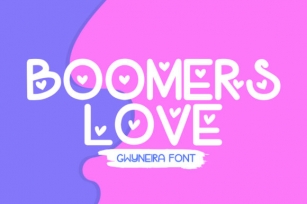 Boomers Love Font Download