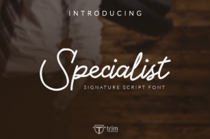 Specialist Font Download