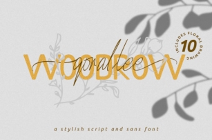 Qorallee Woodrow Duo Font Download