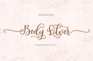 Body Silver Font Download