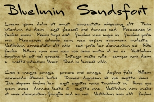 Bluelmin Sandsfort Font Download