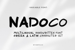 Nadoco Font Download