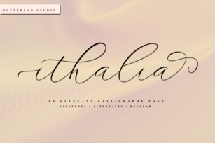 Ithalia Script Font Download