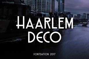 Haarlem Deco Font Download