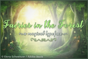 Fairies in the Forest Font Download