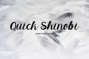 Quick Shinobi Font Download