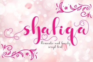 Shafiqa Font Download