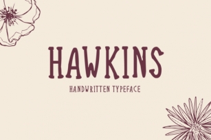 Hawkins Font Download