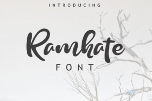 Ramhate Font Download