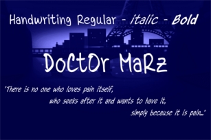 Dr.Marz Font Download