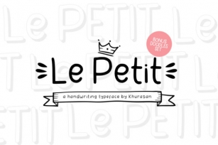 Le Petit Font Download