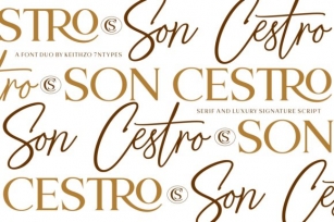 Son Cestro Duo Font Download