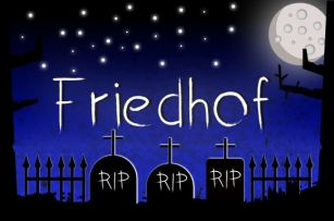 Friedhof Font Download