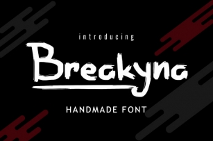 Breakyna Font Download