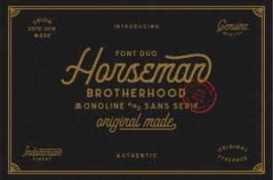 Horseman Font Download