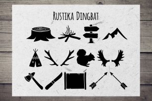 Rustika Dingbat Font Download