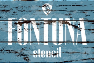 Fontuna Stencil Font Download