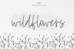 Wildflowers Font Download