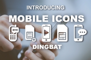 Mobile Icons Font Download