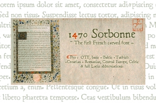 1470 Sorbonne Pro Font Download