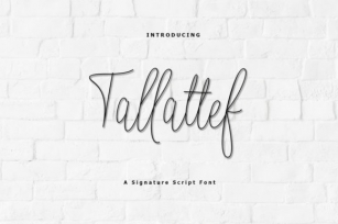 Tallattef Font Download