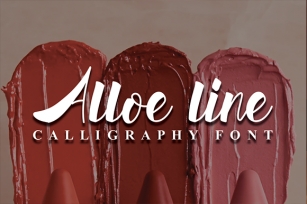 Alloe Line Font Download