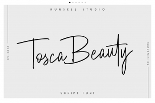 Tosca Beauty Font Download