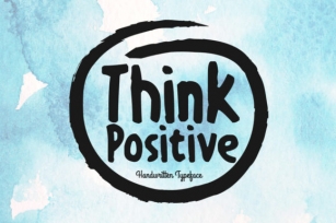 Think Positive Font Download