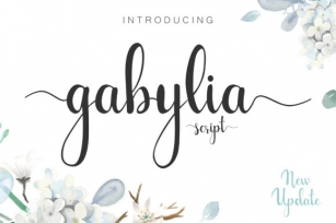 Gabylia Script Font Download