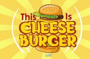 Cheeseburger Font Download