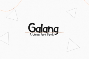 Galang Font Download
